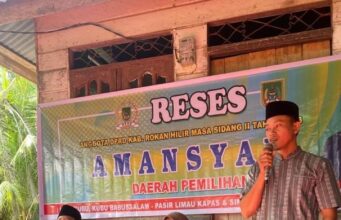 Amansyah Gelar Reses di Kecamatan Kubu