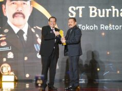 Jaksa Agung ST Burhanuddin Raih Penghargaan Detikcom Awards 2023 Sebagai “Tokoh Restorative Justice”