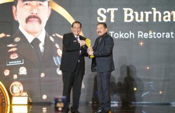 Jaksa Agung ST Burhanuddin Raih Penghargaan Detikcom Awards 2023 Sebagai “Tokoh Restorative Justice”