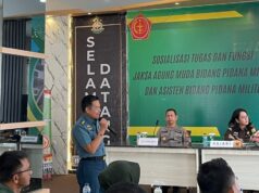 Aspidmil Kejati Riau Lakukan Kunjungan Kerja ke Kejari Rohil