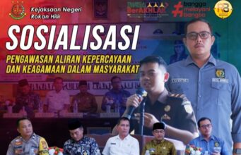 Kasi Intel Kejari Rohil Jadi Narasumber Sosialisasi PAKEM di Kecamatan Tanah Putih Tanjung Melawan