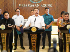 Jaksa Agung dan Menteri BUMN Sampaikan Perkembangan Perkara Dugaan Korupsi Dana Pensiun di Kementerian BUMN