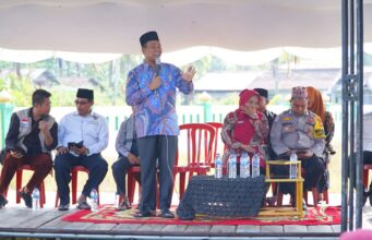 Wakil Bupati H. Sulaiman Hadiri Maulid Nabi di Musholla Al-Iman Bagan Hulu
