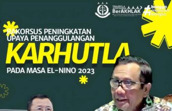 Kajati Riau Ikuti Rakor Peningkatan Upaya Penanggulangan Karhutla pada Masa El-Nino 2023 Secara Virtual