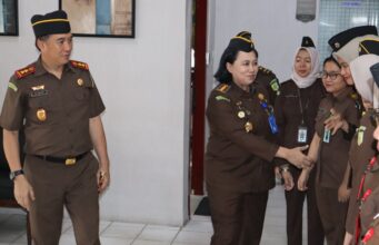 Aswas Kejati Riau Lakukan Inspeksi Pemantauan di Kejari Pelalawan