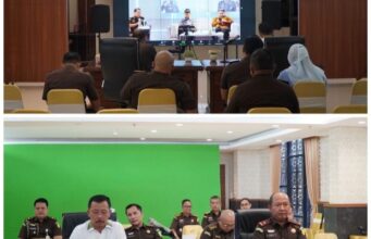 Kajati Riau Ikut Sosialisasi Jurnal Ilmiah Kejaksaan The Prosecutor Law Review Secara Virtual