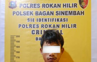 Ninja 83 Janjang Sawit, 1 dari 2 Pelaku Digelandang ke Sel Polsek Bagan Sinembah