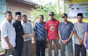 Wabup H. Sulaiman Hadiri Maulid Nabi bersama Masyarakat Jalan Gajah Mada