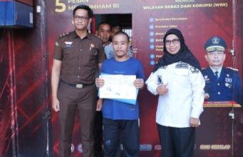 Kejari Rohil Berhasil Bebaskan Delianus Zebua Melalui Restoratif Justice