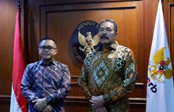 Jaksa Agung Sambangi Menteri PAN-RB, Bahas Pembentukan Badan Perampasan Aset dan Manajemen Kepegawaian