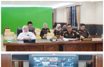 Aspidsus dan Asdatun Kejati Riau Ikuti HaloRB dengan tema Rencana Kerja Reformasi Birokrasi Secara Virtual