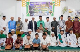 Wakil Bupati H. Sulaiman Hadiri Memperingati Isra’ Mi’raj Nabi Muhammad SAW di Musholla AL-Falah Kelurahan Bagan Hulu