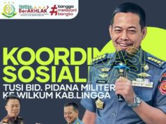 Aspidmil Kejati Riau Sosialisasi Tugas & Fungsi Bidang Pidana Militer untuk Wilayah Hukum Kabupaten Lingga Kepulauan Riau