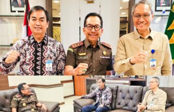 Kajati Akmal Abbas Terima Kunker dan Silaturahmi Pejabat Perwakilan Bank Indonesia Riau