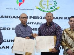 Jam Intel Jalin Kerjasama Pengamanan Pembangunan Strategis Terhadap Pembangkit Tenaga Listrik Energi Terbarukan dengan PT Geo Dipa Energi