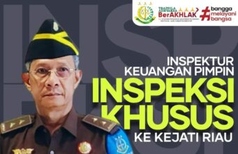 Kunjungan Kerja Inspektur Keuangan Jam-Was Kejagung RI Dalam Rangka Inspeksi Khusus