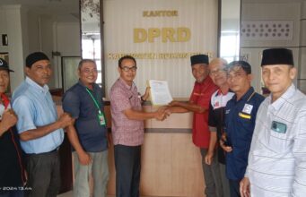 Ikut Awasi Dana Participating Interest (PI) 10 persen dari PHR, Gabungan Wartawan di Rohil sampaikan Surat Permintaan Audensi ke DPRD
