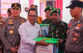 Kajati Riau Bersama FKPD Tinjau Pos Mudik Lebaran 2024