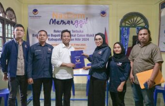 Wabup H. Sulaiman Maju Pilkada 2024 Dengan Mendaftar di NasDem Rohil