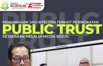 Kajati Akmal Abbas Ikuti Kunjungan Kerja Jaksa Agung Muda Intelijen Kejaksaan Agung RI Secara Virtual