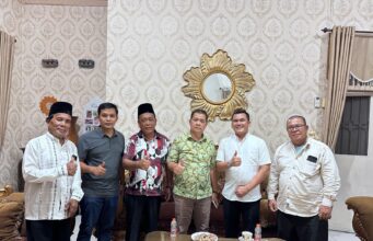 Bertemu Sutan Lubis, Maliki Bahas Potensi Duet untuk Pilkada Rohil