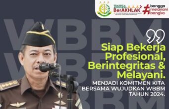 Asisten Pidana Militer Kejaksaan Tinggi Riau Jadi Penerima Apel Kerja Pagi