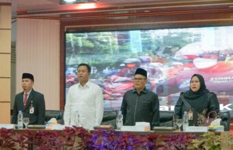 Wabup H. Sulaiman Hadiri Pelantikan PPK Se-Rohil untuk Pilkada 2024