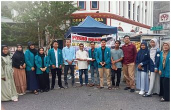 DEMA, SEMA dan LDK Stai Ar-ridho Lakukan Aksi Peduli Imbas Bencana Alam di Sumbar