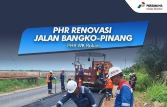 Berkat Sentuhan PHR Jalan Bangko – Pinang di Rohil Mulus dan Lancar Dilalui