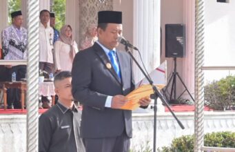 Wabup H. Sulaiman Pimpin Upacara Peringati Hari Lahir Pancasila Tahun 2024