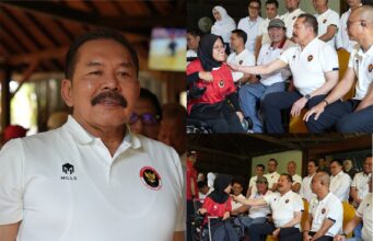 Jaksa Agung ST. Burhanuddin Bersama Chef de Mission Indonesia Reda Manthovani Cek Kesiapan Atlet Menuju Ajang Paralimpiade Paris 2024