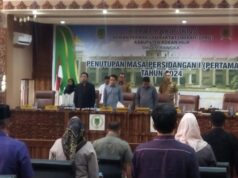 DPRD Rohil Gelar Penutupan Masa Persidangan Pertama Tahun 2024 Dihadiri Wabup H. Sulaiman