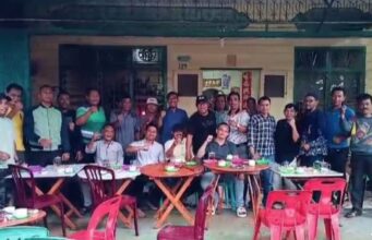 Antusias Warga Sambut Kedatangan Calon Wakil Bupati Jhony Charles di Bagansiapiapi