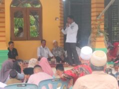 Calon Wakil Bupati Rohil Jhony Charles Silahturahmi Tokoh Masyarakat Dapil IV, Masyarakat Kompak Teriak Ganti Bupati