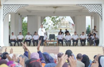 Silahturahmi Dengan Petugas Dinas Pasar, Plt Bupati H. Sulaiman: Saya Tidak Mau Mendengar Adanya Ketakutan Lagi