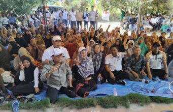 Ribuan Warga Tanjung Medan Siap Berjuang untuk Memenangkan H. Bistamam-Jhony Charles di Pilkada Rohil