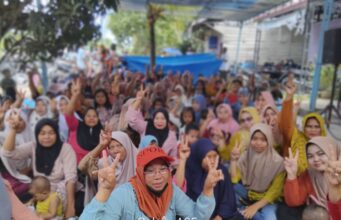 Tumpah Ruah, Masyarakat Kasang Bangsawan Komitmen Siap Menangkan Paslon BiJaK