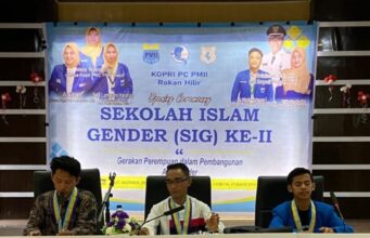 Berikan Materi SIG Kopri PMII, Junaidi Dasrul: Jadilah Tokoh Perempuan Tangguh
