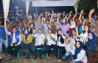 Dukungan Penuh Mengalir dari Masyarakat Tiga Kepenghuluan Kecamatan Sinaboi, Jamin 90 Persen Suara Untuk Paslon BIJAK Nomor Urut 2