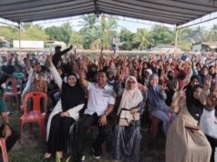 Paslon BIJAK Gelar Kampanye, Emak Emak di Sintong Makmur Kompak Inginkan Ganti Bupati