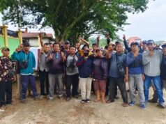 Tukang Becak di Bagan Batu Deklarasi Dukung Paslon Bijak Menang Pilkada Rohil 2024