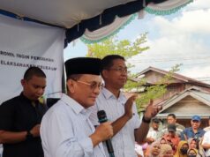 Kampanye Paslon Bijak di Bagan Punak Membludak, Cabup H. Bistamam: Perbaiki Ekonomi Masyarakat, Kami Bangun 6 SPBU Melalui Dana PI