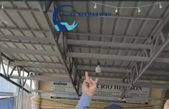 Relawan Bijak Bermarwah Blusukan ke Pasar Sungai Nyamuk Kampanyekan H. Bistamam-Jhony Charles