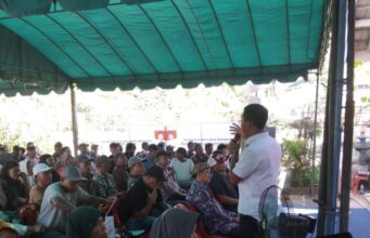 Ratusan Warga Gelora Bagan Sinembah Siap Berjuang dan Menangkan Paslon H. Bistamam-Jhony Charles