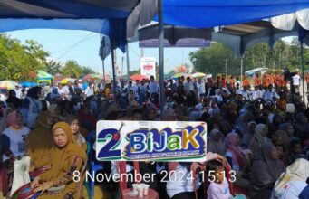 Kampanye di Tanah Putih Kembali Membludak, Masyarakat Kompak Pilih Pasangan BiJaK di Pilkada Rohil