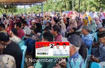 Kampanye di Kecamatan Batu Hampar, Pasangan Bijak Komitmen Berikan Seragam Sekolah Gratis