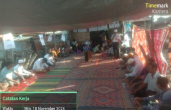 Relawan Bijak Kecamatan Palika Sampaikan Visi dan Misi Paslon H. Bistamam-Jhony Charles di Tanjung Rukam