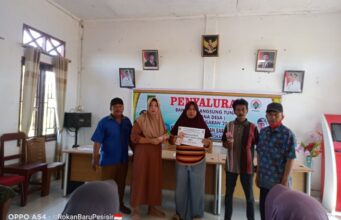 Kepenghuluan Rokan Baru Pesisir Bagikan BLT DD 2025 dan Kopdes Merah Putih Terbentuk