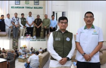 Kajati Maluku Agoes SP Terima Kunjungan Direktur Penindakan Pidana Kehutanan