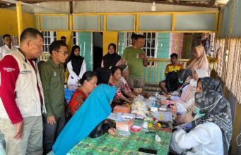 MBS dan Pembagian PMT, Dinkes Rohil Turun ke Sinaboi